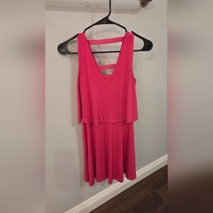 Metaphor Vibrant Pink Dress